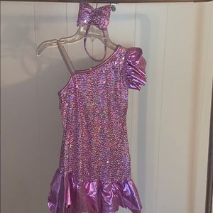 all over sequence costume - jazz